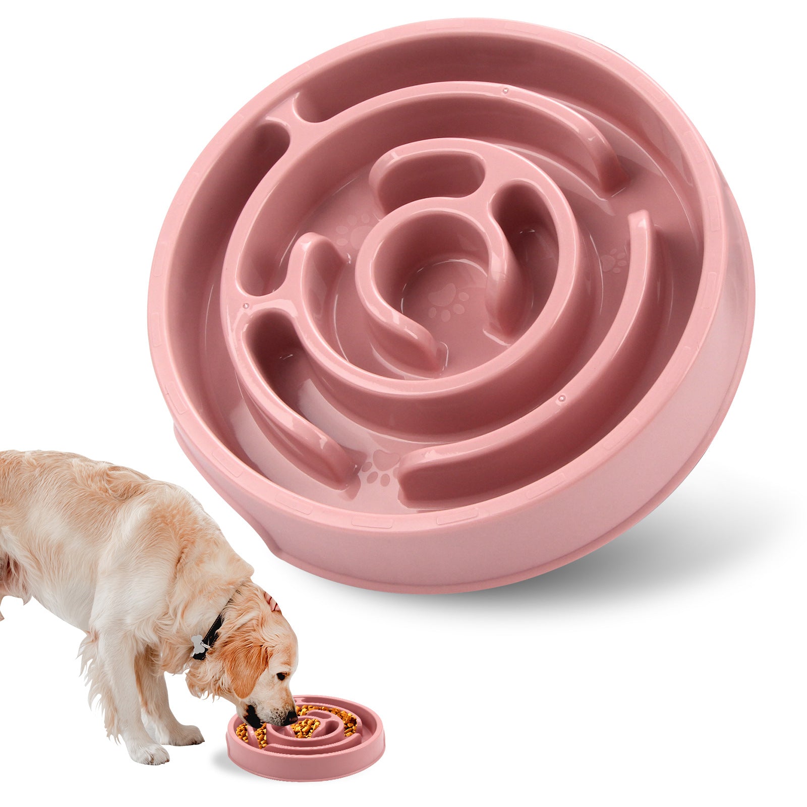 silicone slow feeder bowl for dogs lifestyle image 4