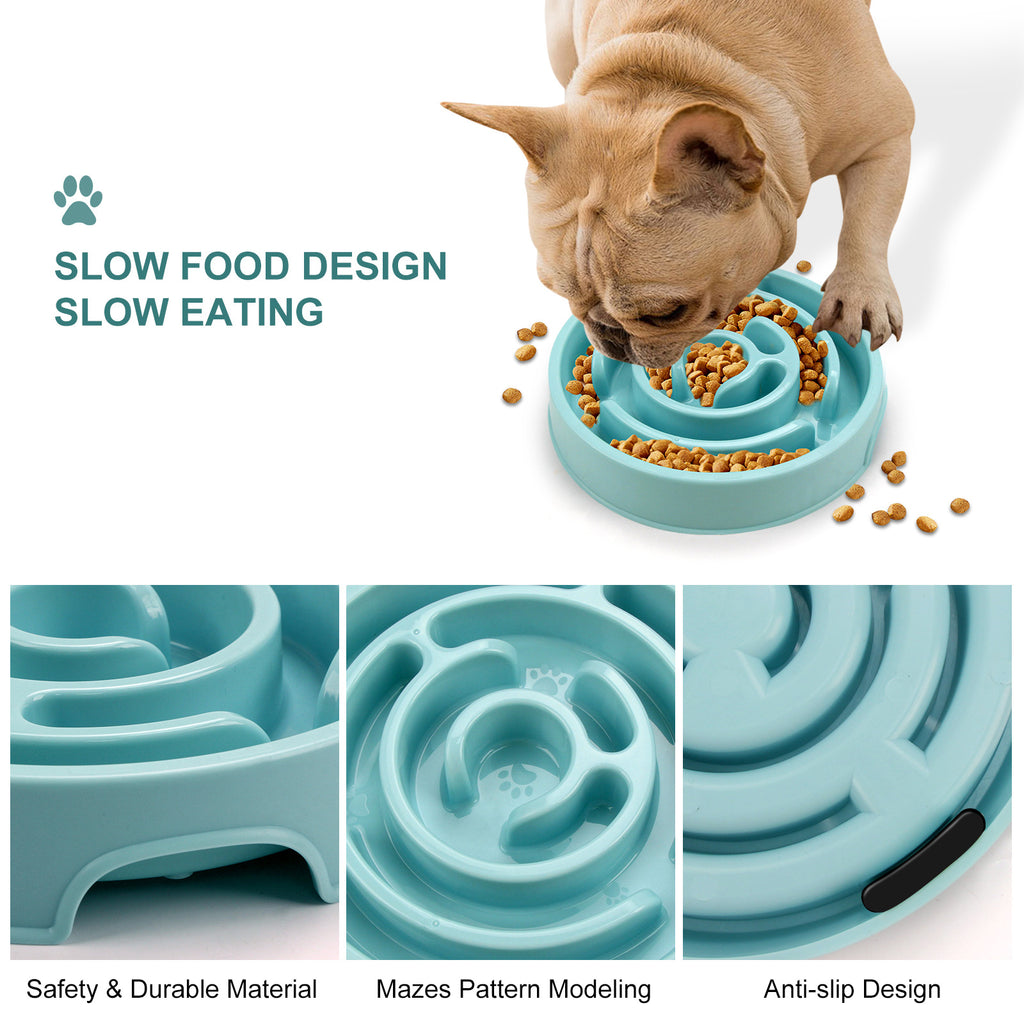 silicone slow feeder bowl for dogs lifestyle image 2