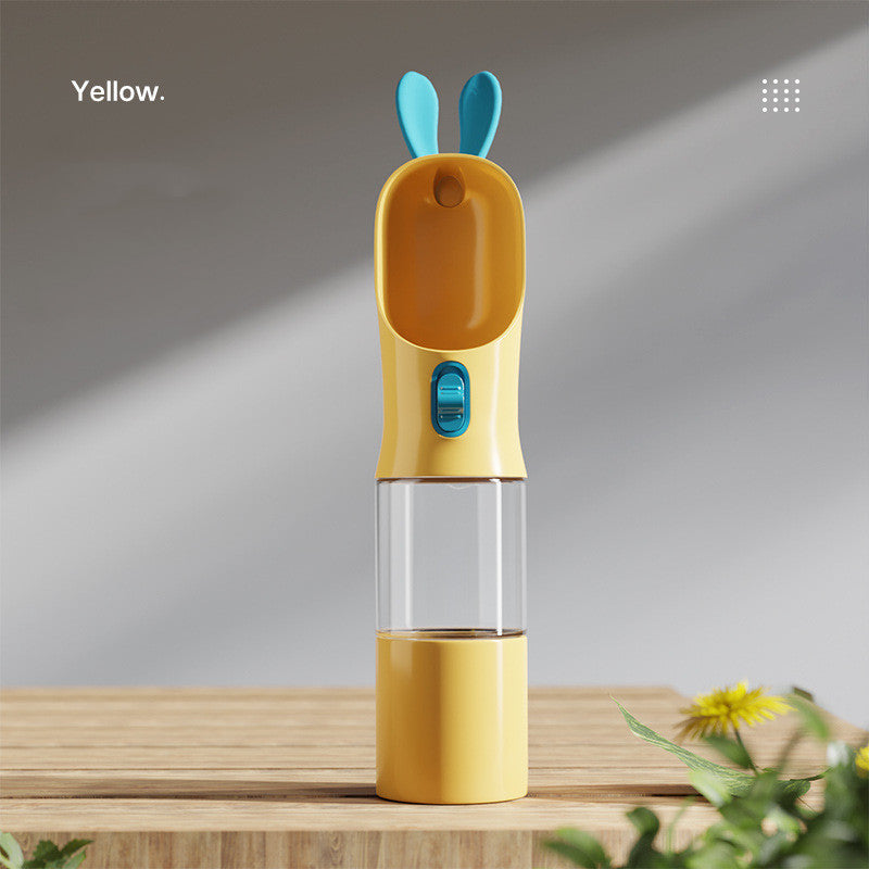 portable pet water bottle for dogs and cats lifestyle image 6