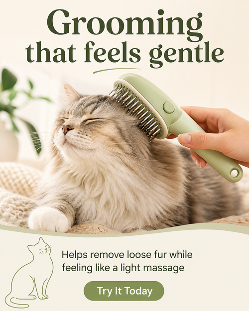 Cat Grooming Massage Comb for Cats & Dogs