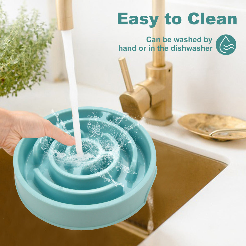 silicone slow feeder bowl for dogs lifestyle image 8