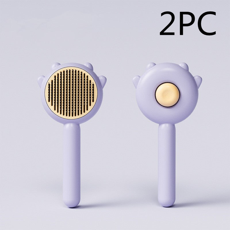 cat grooming massage comb for cats and dogs lifestyle image 11