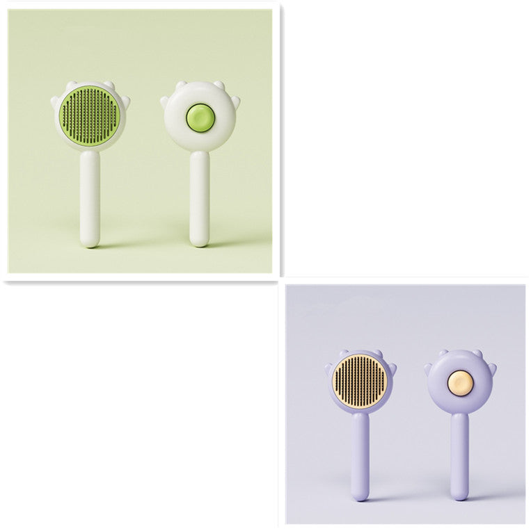 cat grooming massage comb for cats and dogs lifestyle image 15