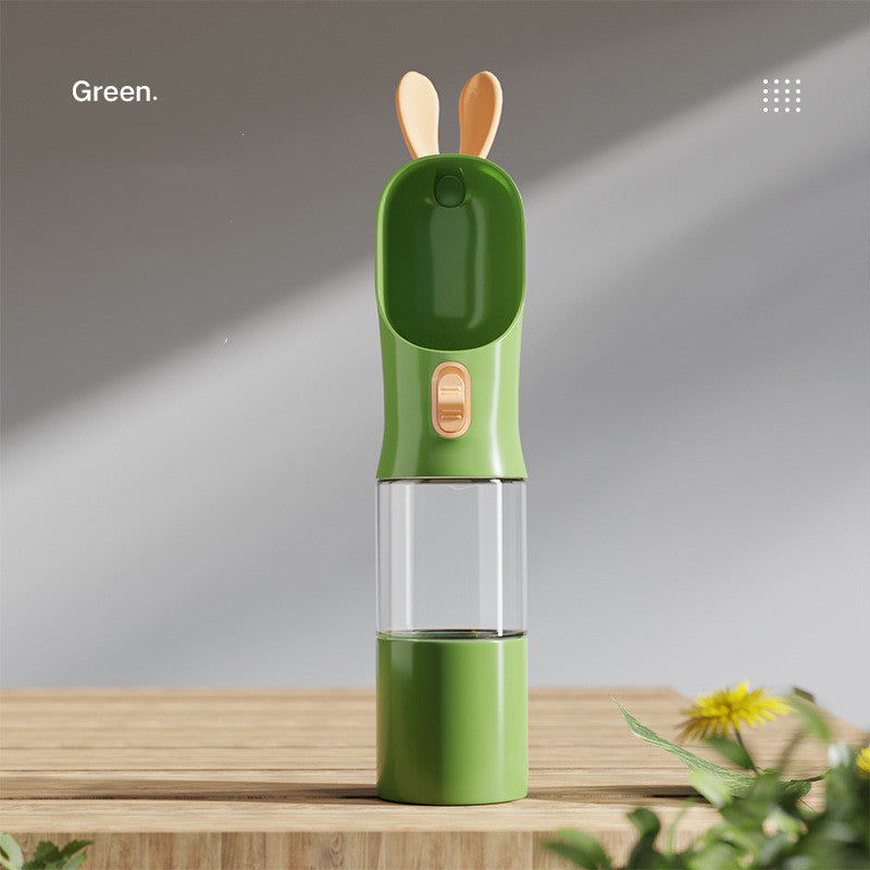 portable pet water bottle for dogs and cats lifestyle image 8