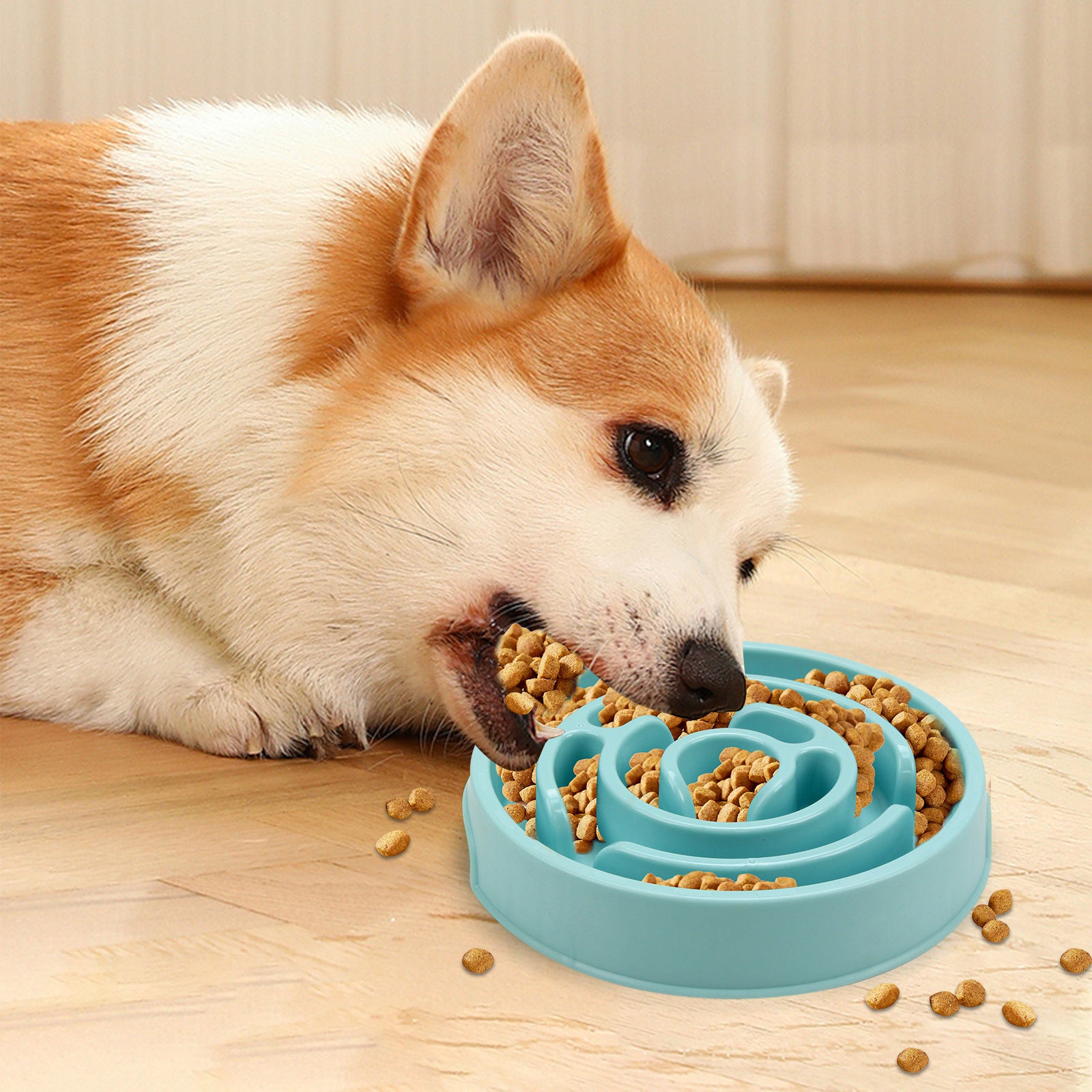 silicone slow feeder bowl for dogs lifestyle image 6
