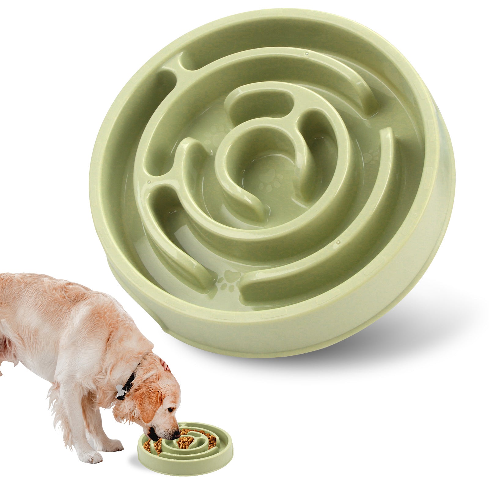 silicone slow feeder bowl for dogs lifestyle image 5