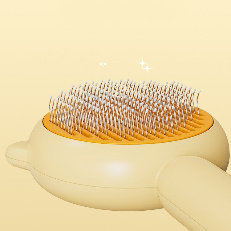 cat grooming massage comb for cats and dogs lifestyle image 3
